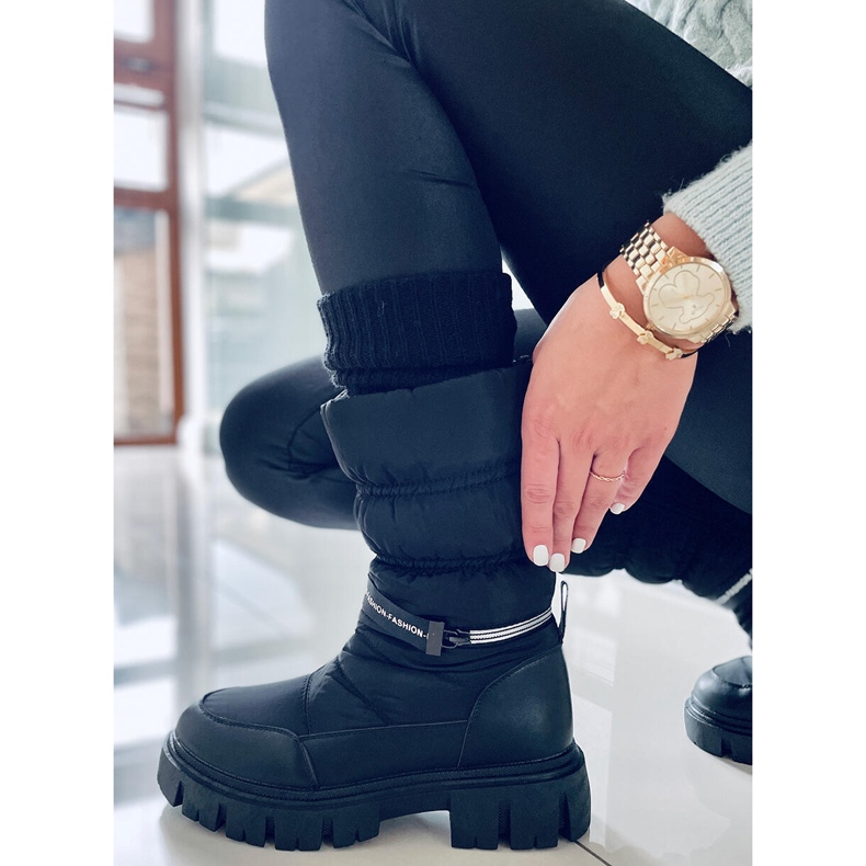 BM Botas de nieve para mujer Lyte Black negro 1