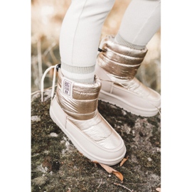 Botas de nieve para niños Big Star KK374221 Beżowo-Złote beige 9
