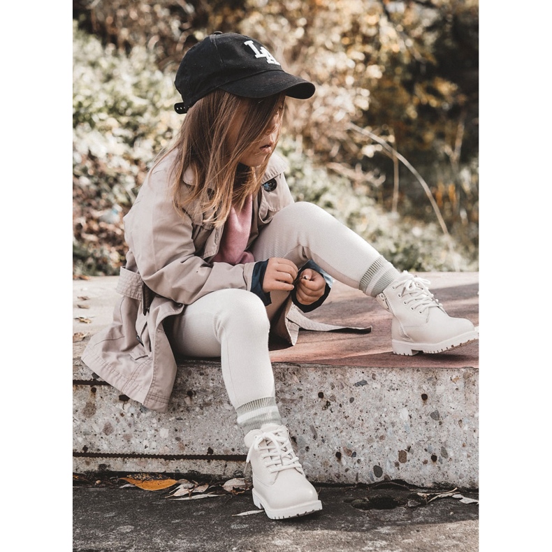 Botas Infantiles Warm Trappers Beige claro Dexter 1 Botas Infantiles Warm Trappers Beige claro Dexter 1