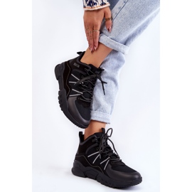 Botas de montaña para mujer Memory Foam Big Star KK274218 Negro 3