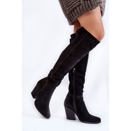 Lewski Shoes Botas Altas Mujer Ante Muslo Lewski 2833 Negro 2 Lewski Shoes Botas Altas Mujer Ante Muslo Lewski 2833 Negro 2