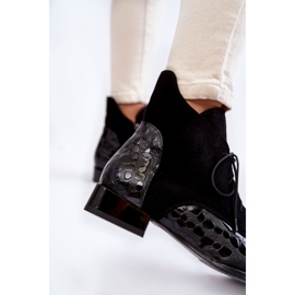 Botas De Piel Tacón Plano Maciejka 2878J-01 Negro 5