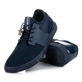 Seastar Zapatos deportivos con cordón azul marino 3