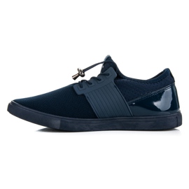 Seastar Zapatos deportivos con cordón azul marino 1