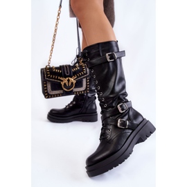 PA1 Botas Largas De Mujer Con Cremallera Riñón Negras Joelle negro 2 PA1 Botas Largas De Mujer Con Cremallera Riñón Negras Joelle negro 2