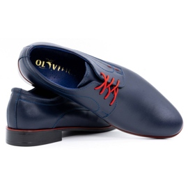 Olivier Zapatos de vestir hombre piel 277 azul marino 3 Olivier Zapatos de vestir hombre piel 277 azul marino 3