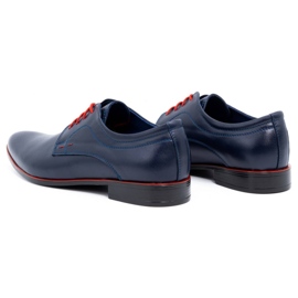 Olivier Zapatos de vestir hombre piel 277 azul marino 4 Olivier Zapatos de vestir hombre piel 277 azul marino 4
