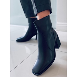 BM Botines negros de tacón Dinah 4
