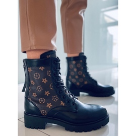 BM Botas de trabajo de mujer Voice Black marrón negro 5