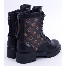 BM Botas de trabajo de mujer Voice Black marrón negro 3