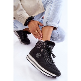 Botas cálidas negras para mujer Lee Cooper LCJ-22-31-1448 negro 7