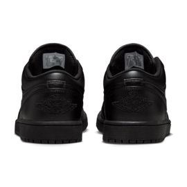 Nike Air Jordan 1 Bajo M 553558-093 zapatos negro 4