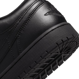 Nike Air Jordan 1 Bajo M 553558-093 zapatos negro 7