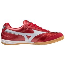 Zapatos de fútbol Mizuno Morelia Sala Elite In Q1GA221060 rojo naranjas y rojos 1