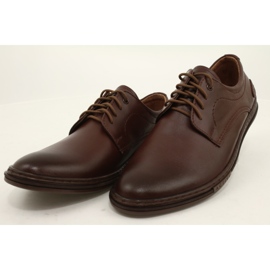 Olivier Zapatos de piel para hombre 295LU marrón 12
