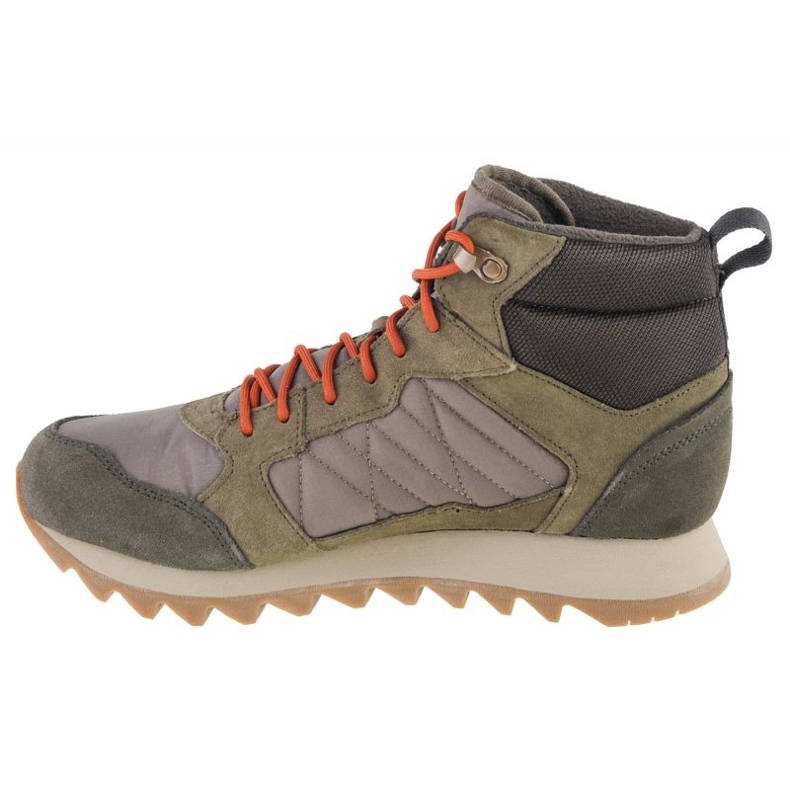 Zapatillas Merrell Alpine Sneaker Mid Plr Wp 2 J004291 verde 1