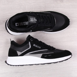Negro Zapatillas deportivas de hombre Big Star KK174024 4