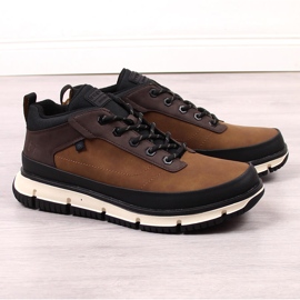 Zapatos cómodos de hombre marrón alto Bugatti KK153232 negro 1