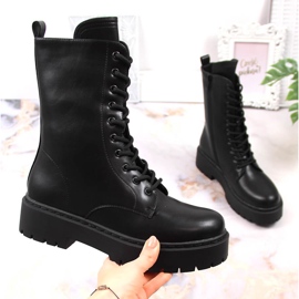 Botas negras con aislamiento para mujer Potocki negro 1