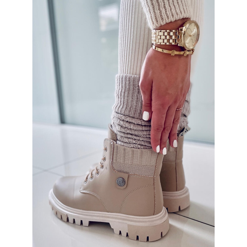 BM Botas cazadoras de mujer Atomic Beige 1