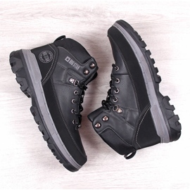 Botas negras de hombre Big Star KK174120 negro 2