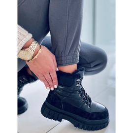 BM Botas de nieve de mujer Renn Black negro 2