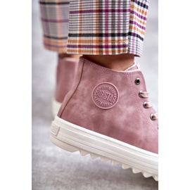 Zapatillas de Mujer Big Star High Warm Pink EE274113 rosa 1