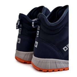 Zapatos Trekking Hombre Memory Foam Big Star KK174110 Azul Marino 4