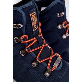 Zapatos Trekking Hombre Memory Foam Big Star KK174110 Azul Marino 3