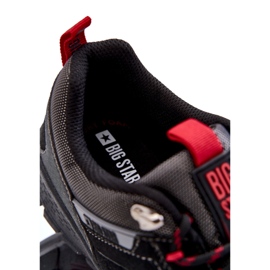 Zapatillas Low Trekking Hombre Memory Foam Big Star KK174126 Negro 6