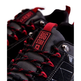 Zapatillas Low Trekking Hombre Memory Foam Big Star KK174126 Negro 2