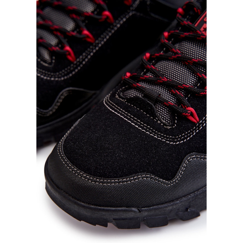 Zapatillas Low Trekking Hombre Memory Foam Big Star KK174126 Negro 1