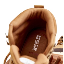 Hombres Trappers Memory Foam Big Star KK174119 Camel marrón 6