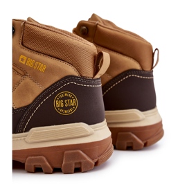 Hombres Trappers Memory Foam Big Star KK174119 Camel marrón 1