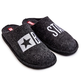 Pantuflas Clásicas de Hombre Big Star KK176003 Negro 7