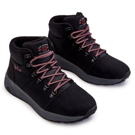 Zapatos de trekking cálidos para hombres Lee Cooper LCJ-22-31-1451 Negro 3