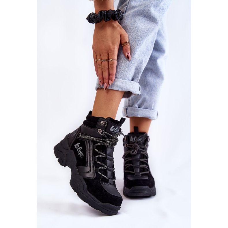 Zapatos Trekking Mujer Trappers Lee Cooper LCJ-22-31-1441 Negro 1