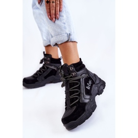 Zapatos Trekking Mujer Trappers Lee Cooper LCJ-22-31-1441 Negro 3
