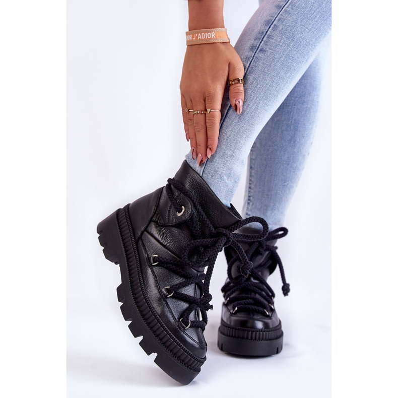 FILIPCZYK Botas De Nieve De Mujer De Moda Negro Kallen 1