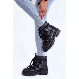 FILIPCZYK Botas De Nieve De Mujer De Moda Negro Kallen 3