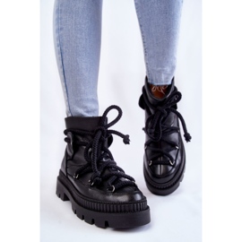 FILIPCZYK Botas De Nieve De Mujer De Moda Negro Kallen 4