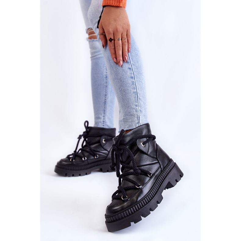 FILIPCZYK Botas De Nieve De Mujer De Moda Negro Kallen 2