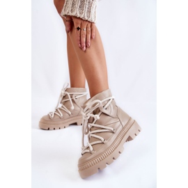 FILIPCZYK Botas De Nieve De Mujer De Moda Beige Kallen 3