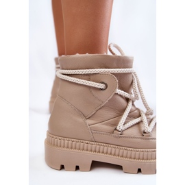 FILIPCZYK Botas De Nieve De Mujer De Moda Beige Kallen 4