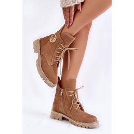 FILIPCZYK Botas térmicas mujer con cremallera Camel Sinem beige 6