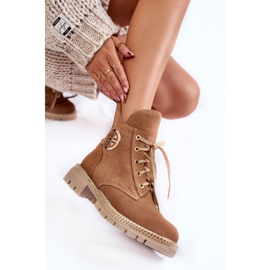FILIPCZYK Botas térmicas mujer con cremallera Camel Sinem beige 7