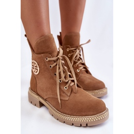 FILIPCZYK Botas térmicas mujer con cremallera Camel Sinem beige 4
