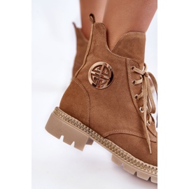 FILIPCZYK Botas térmicas mujer con cremallera Camel Sinem beige 5