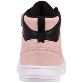 Kappa Lineup Jr 260926K 2111 zapatos negro rosado 3