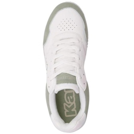 Zapatos Kappa Ayce W 243236 1035 blanco verde 1